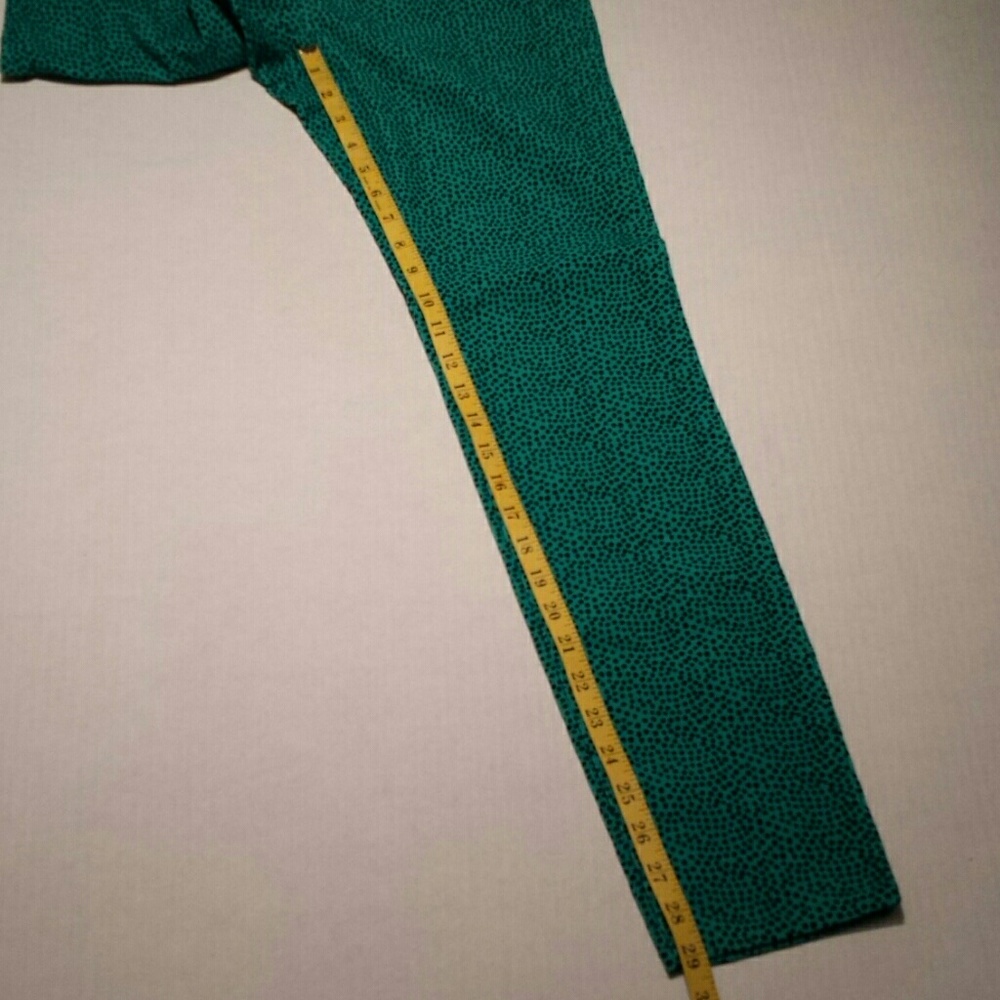 Vineyard Vines Camden Green Dot Print Pants Size 4 - Picture 6 of 8
